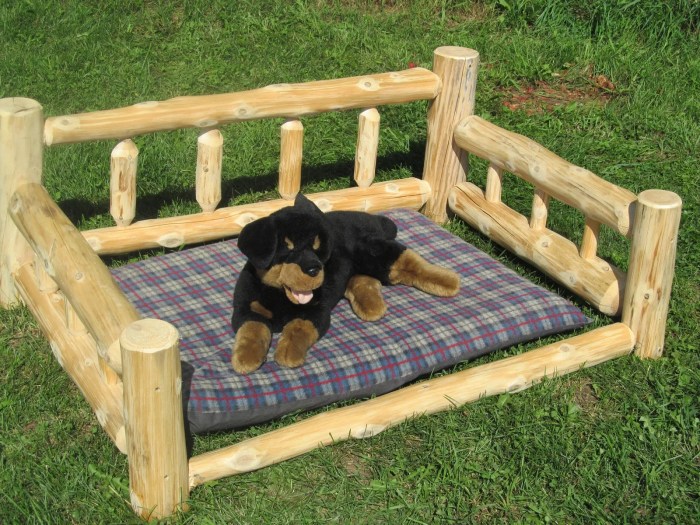Custom Dog Bed by Vermont Timbersmiths | CustomMade.com Custom made dog bed furniture