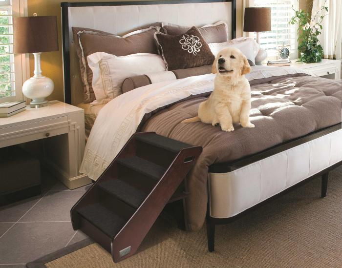 Wooden Pet Stair Bed Cat House Folding Dog Nest Window Customized Pet ... Modern wooden pet bed with stairs