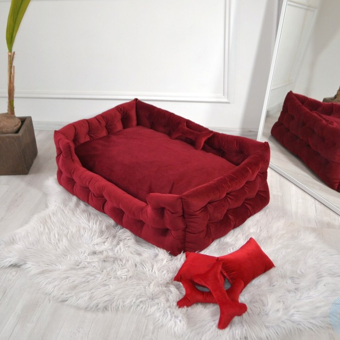 Anti-anxiety luxury pet bed
